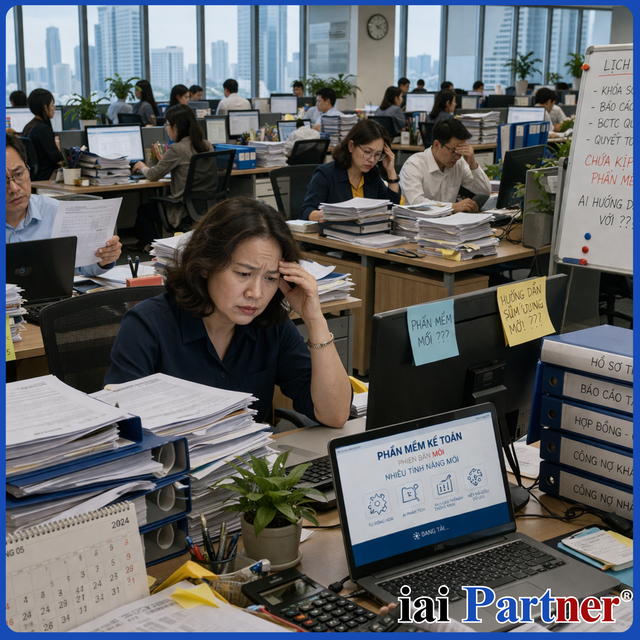 Kế toán lâu năm khó thích nghi với công nghệ phần mềm mới