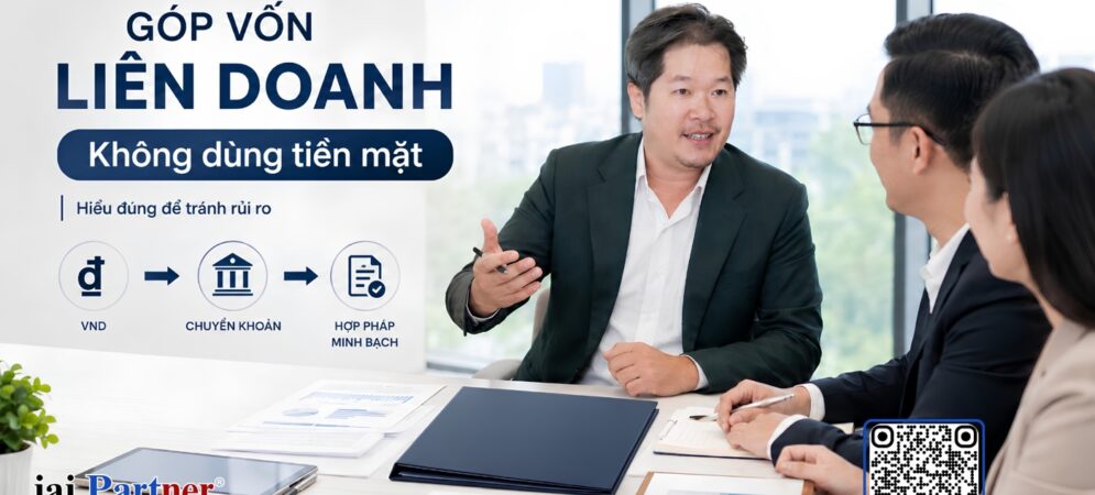 Góp vốn liên doanh không dùng tiền mặt — hiểu đúng để tránh rủi ro pháp lý, kế toán | IAI Partner