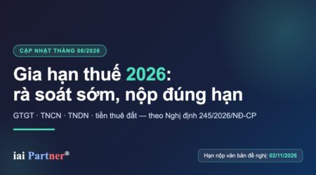 Doanh nghiệp rà soát hồ sơ gia hạn thuế năm 2026