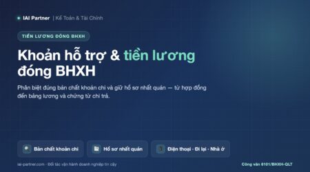 Phân biệt khoản hỗ trợ, phúc lợi và tiền lương đóng BHXH