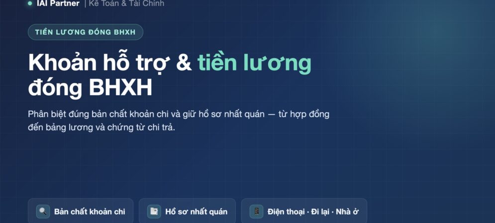 Phân biệt khoản hỗ trợ, phúc lợi và tiền lương đóng BHXH